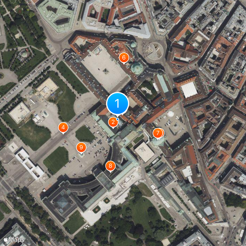 Imperial Treasury Map