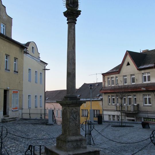 Maria column in Luby