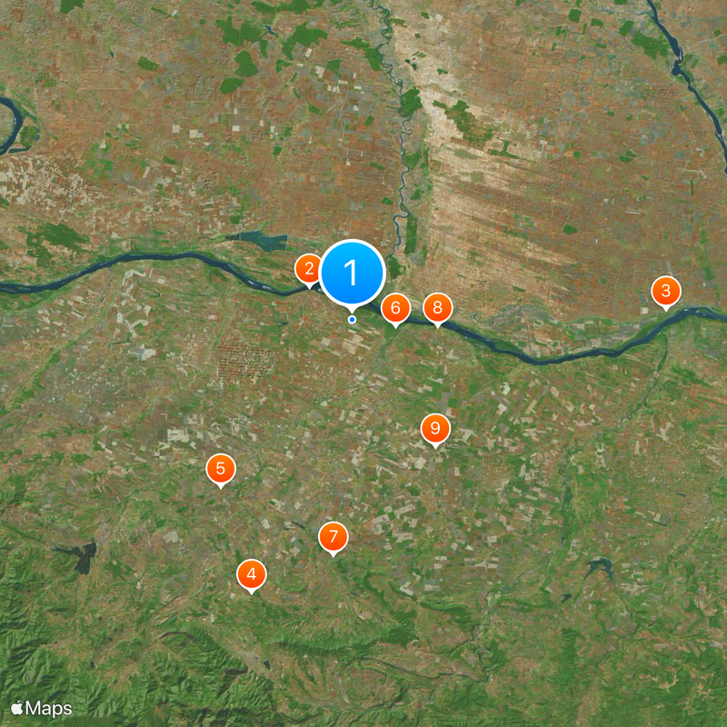 Kozloduy Nuclear Power Plant Map