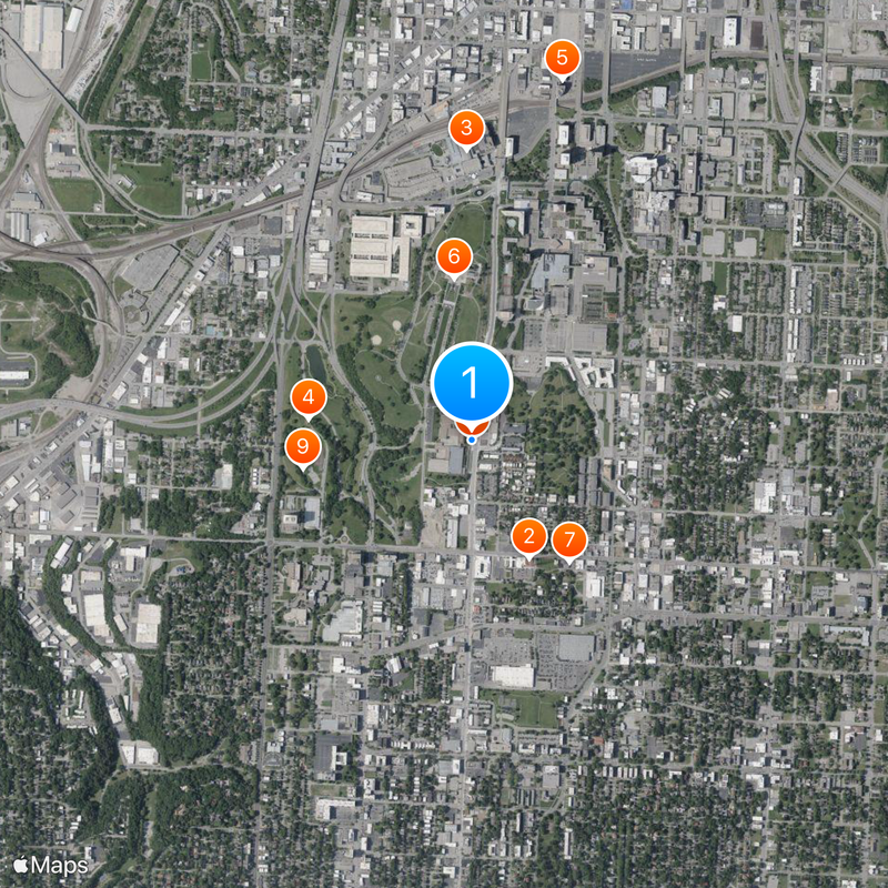 Federal Reserve Bank of Kansas City Map