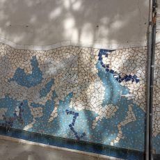 Baldosa, obra de arte