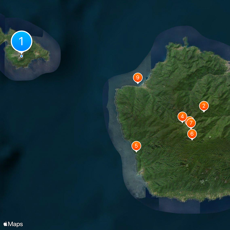 Kuchinoerabu Island Map