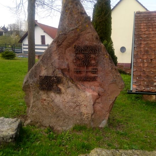 Kriegerdenkmal Wettersdorf