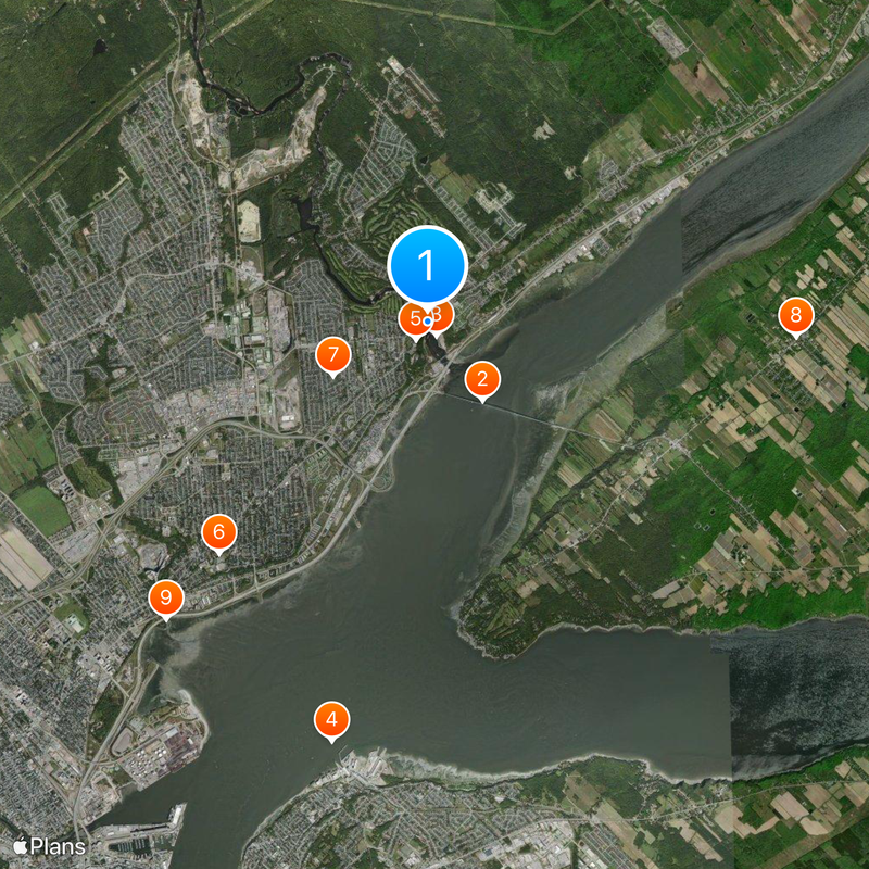 Montmorency Mapa