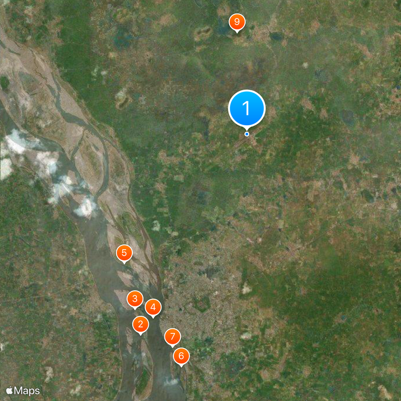 Rajahmundry Airport Map