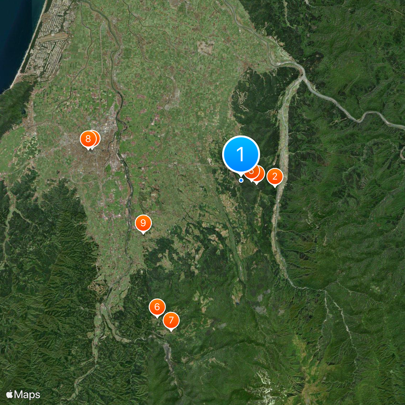 Five-storied Pagoda, Haguro-san Mapa