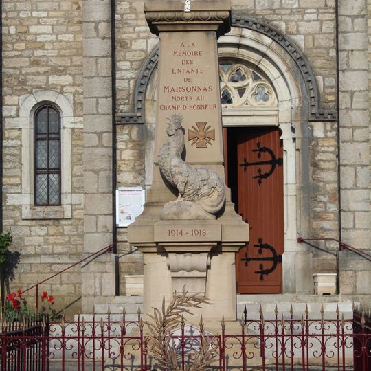 War memorial of Marsonnas