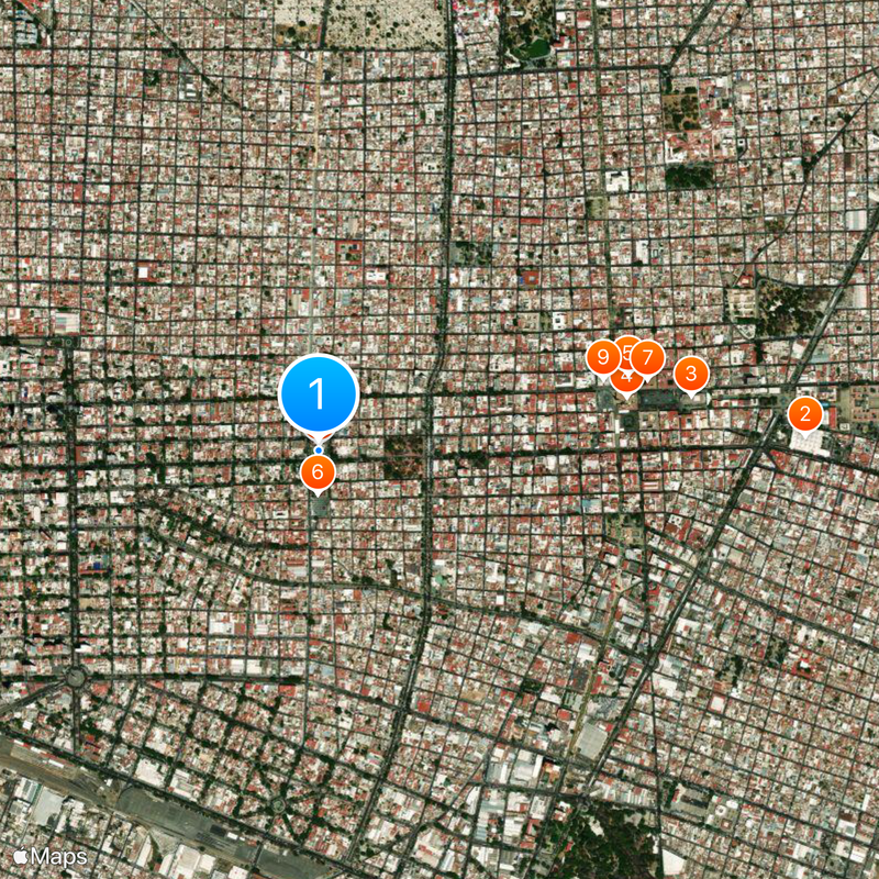 University of Guadalajara Map