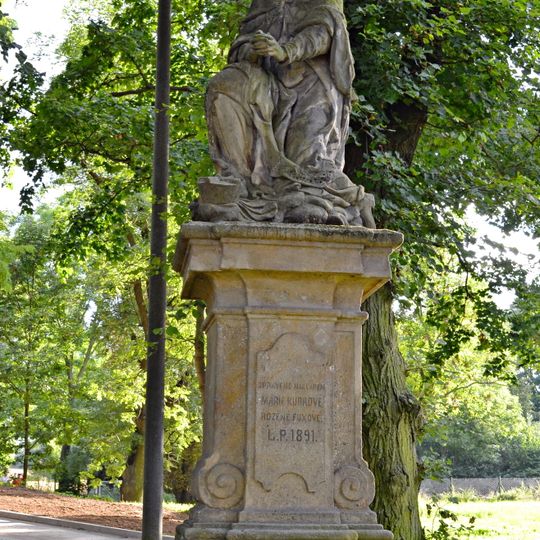 Statue of John of Nepomuk in Kněževes