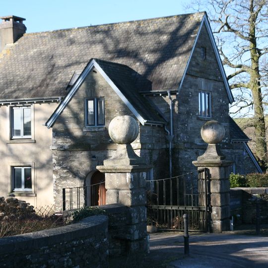 Gate Piers Immediately South-East Of Fowelscombe Cottage