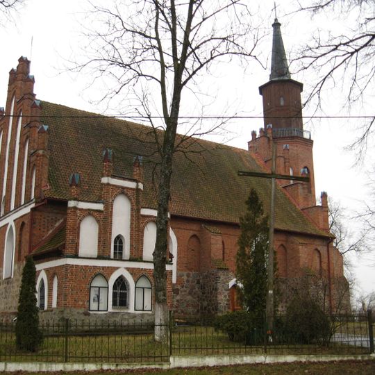 Kościół Matki Boskiej Nieustającej Pomocy wraz z otaczającym go cmentarzem