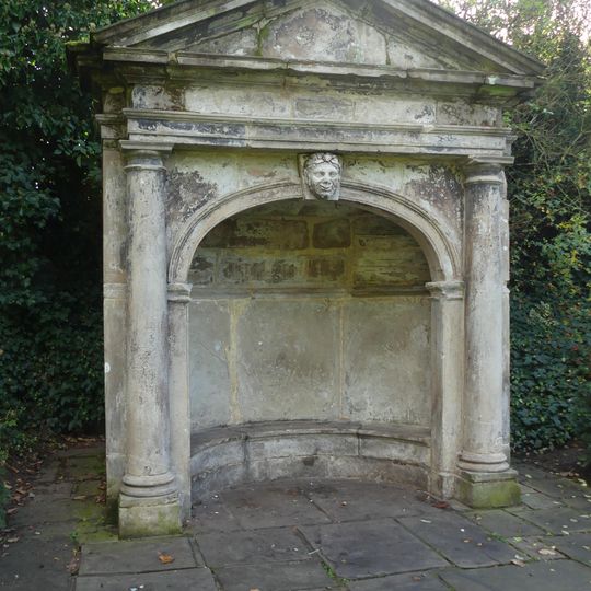 Garden Shelter south of Bradshaw House