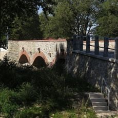 Inundační cihelný most v Protivci