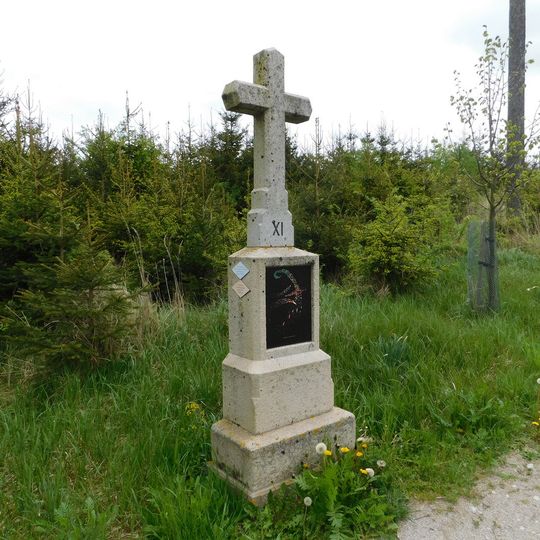 11. zastavení křížové cesty ve Stonařově