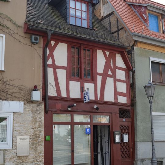 Sachteil: Fachwerkobergeschoss