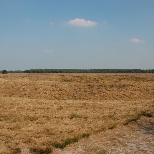 Terrein waarin grafheuvel en urnenveld