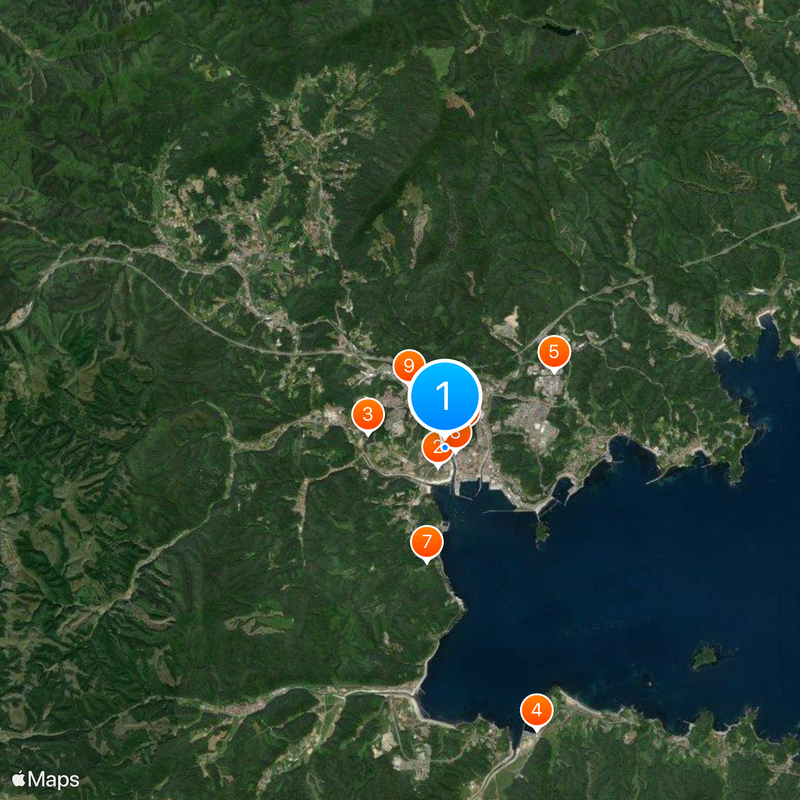 Minamisanriku Disaster Prevention Center Mapa