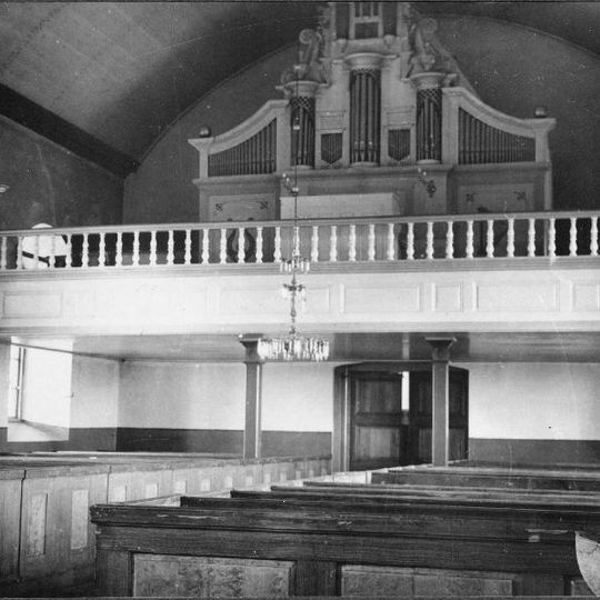 Röks gamla kyrka orgel by Jonas Wistenius