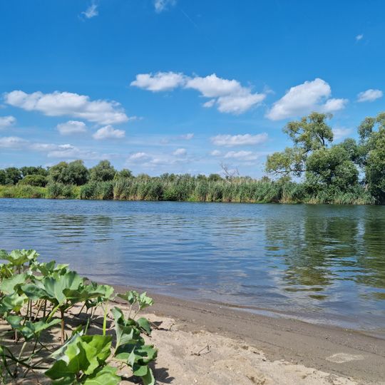 Badestelle mit Strand