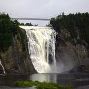 Lieux photographiques au Québec : chutes Montmorency, Vieux-Québec, Château Frontenac