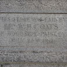 Foundation Stone, John Knox Church, Aberdeen