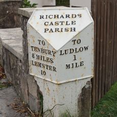 Milepost at NGR SO 5099 7305