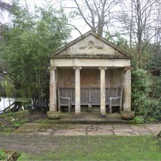 Temple In The Garden At The Courts