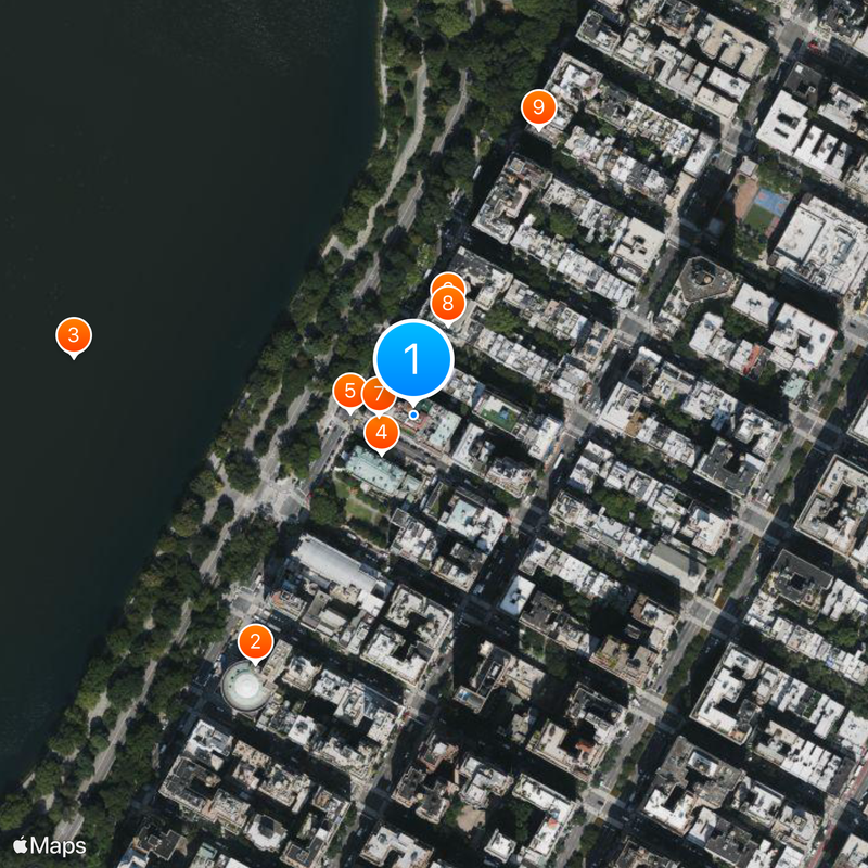 Convent of the Sacred Heart Map
