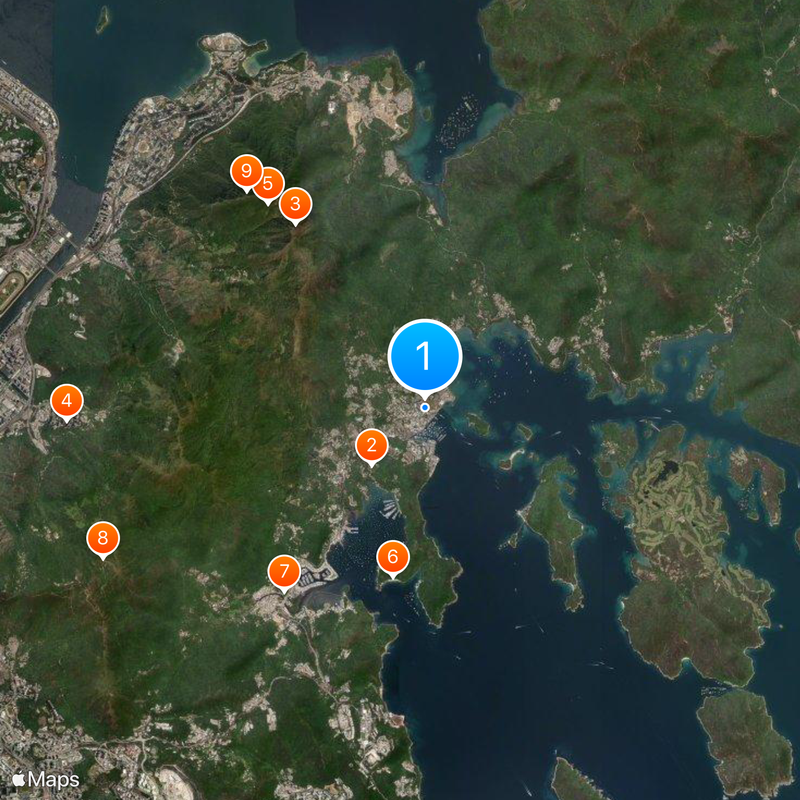 Sai Kung Town Map