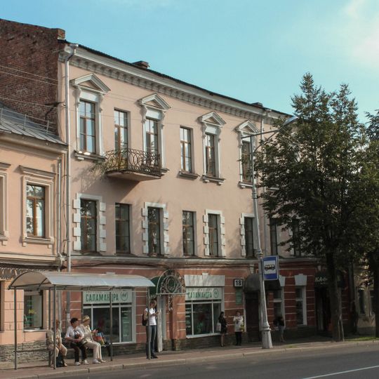 Дом М.И. Соловьевой с магазином