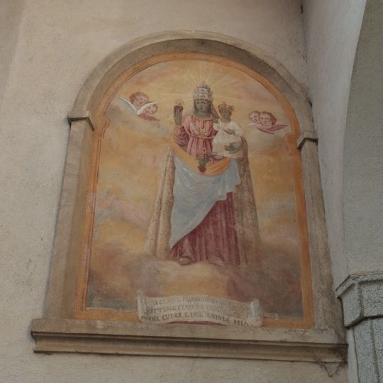 Affresco Cuore Immacolato di Maria