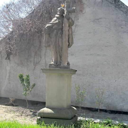 Socha svatého Petra z Alkantary