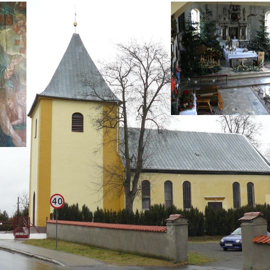 All Saints church in Biała