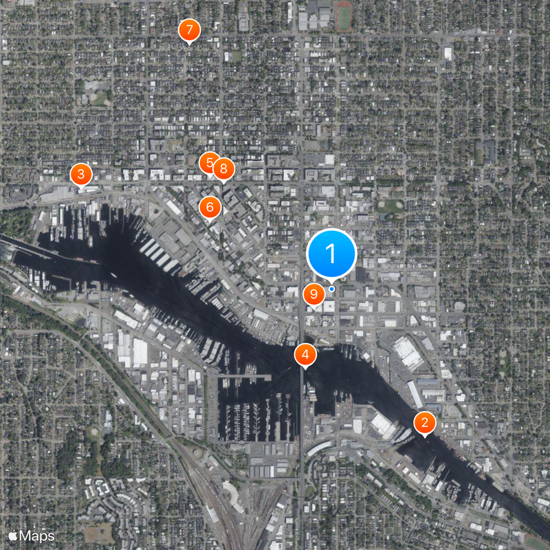 Mars Hill Church Mapa