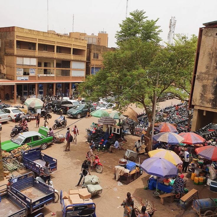Markeder i Ouagadougou