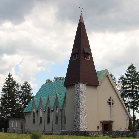 Our Lady of Częstochowa church in Łąka Prudnicka