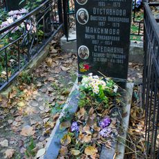 Могила Отставнова Алексея Ивановича (1905-1979), лейтенанта, разведчика, Героя Советского Союза (Алексеевский)