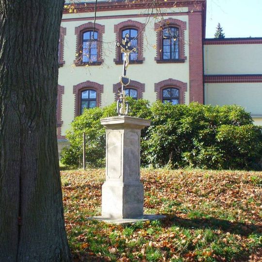 Wayside cross at the Nemocniční