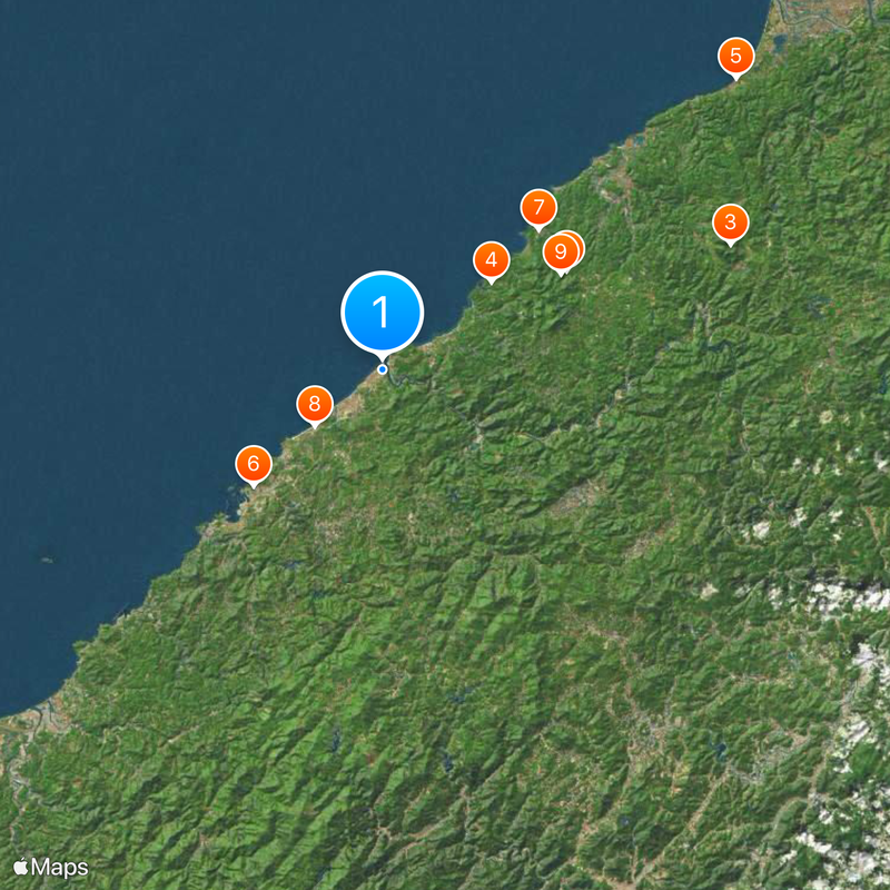 Gōtsu Station Map