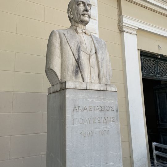 Bust of Anastasios Polyzoidis, Nauplion
