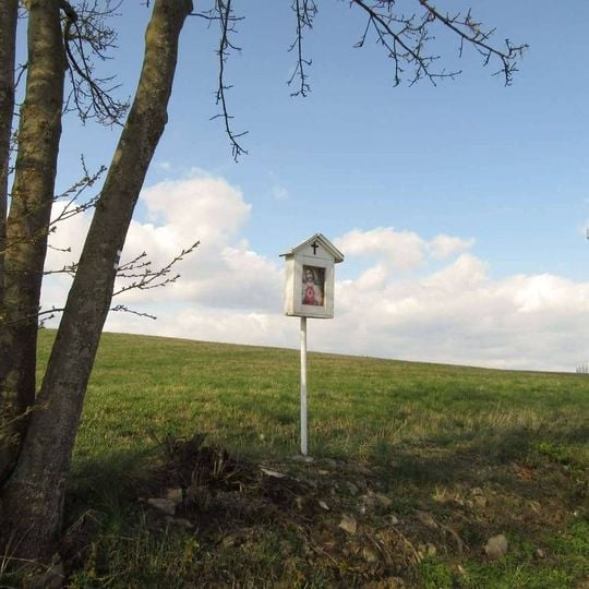 Obrázek v Horních Studénkách u polní cesty