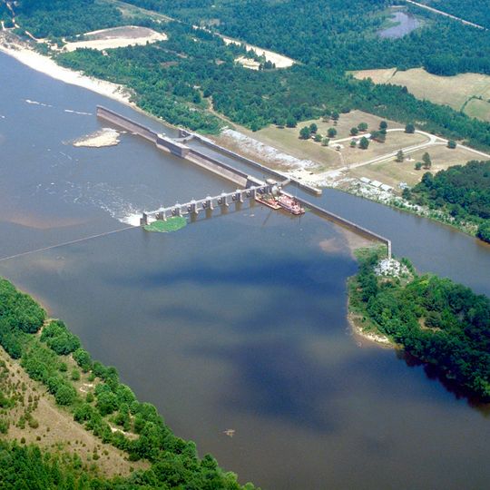 Coffeeville Lock and Dam