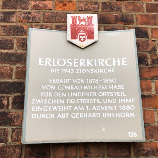 Stadttafel Erlöserkirche