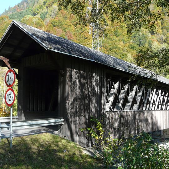 Holzbrücke Tschagguns