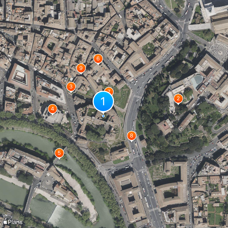 Theatre of Marcellus Map