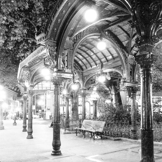 Pioneer Square pergola