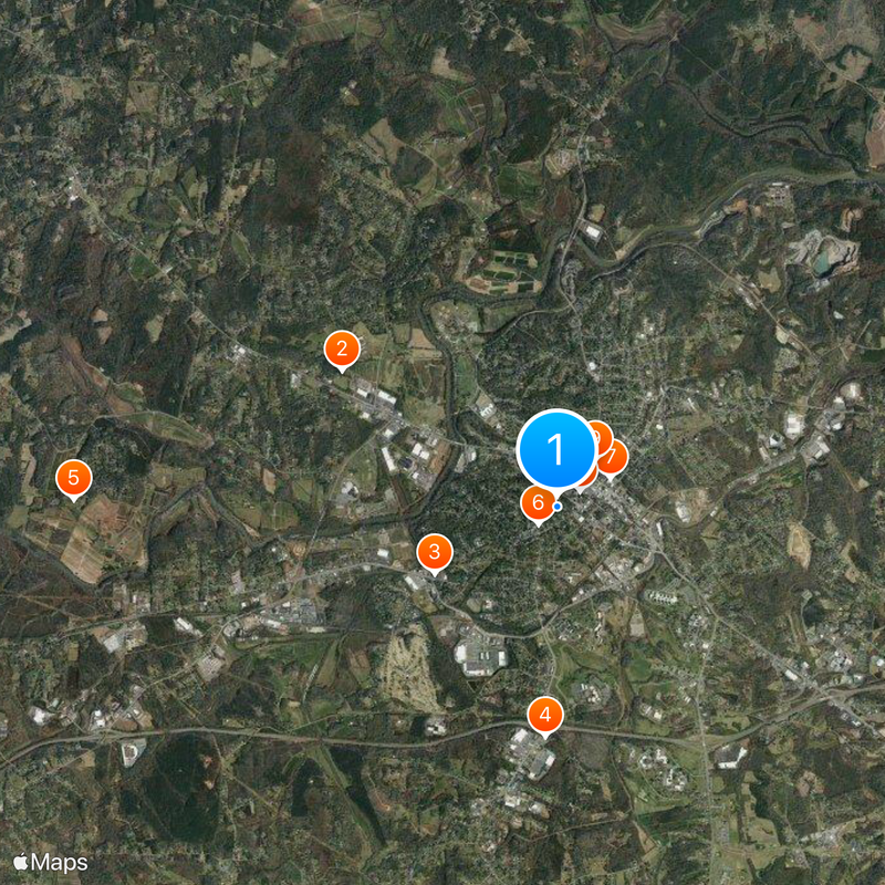 Morganton Mappa