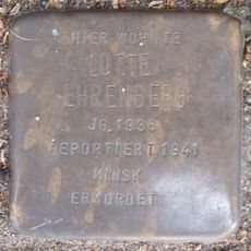 Stolperstein en memoria de Lotte Ehrenberg