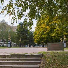 Monument of Civil war of Russia in Luhansk