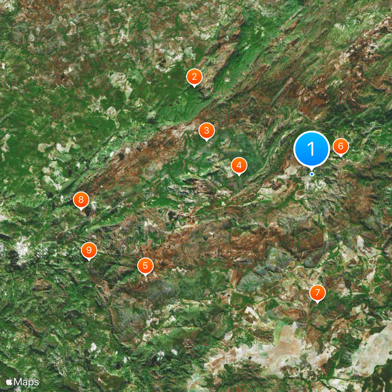 Alto Paraíso de Goiás Map